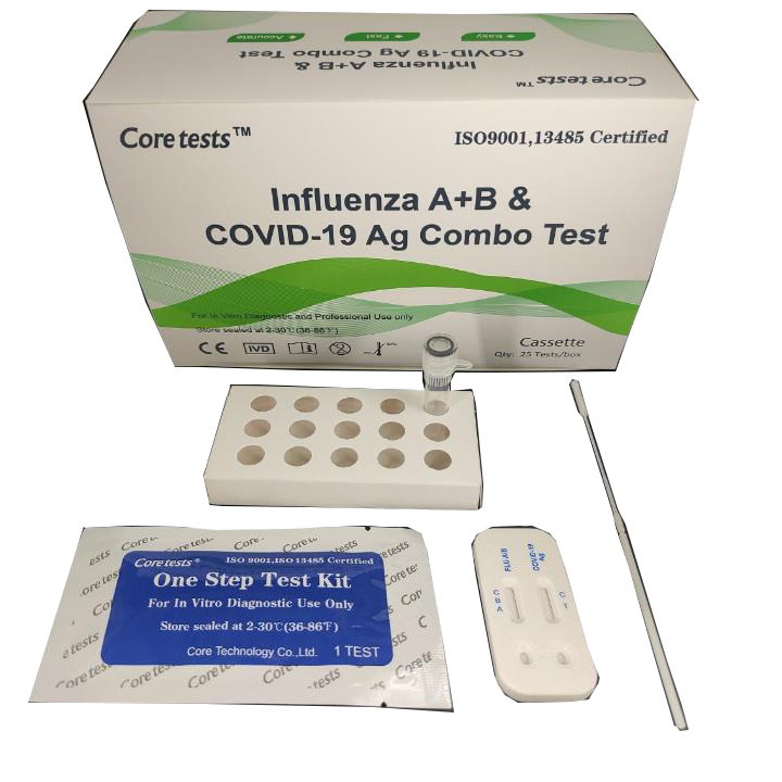 Influenza A+B & COVID-19 Ag Combo Test | Covid-19 Antigen Test